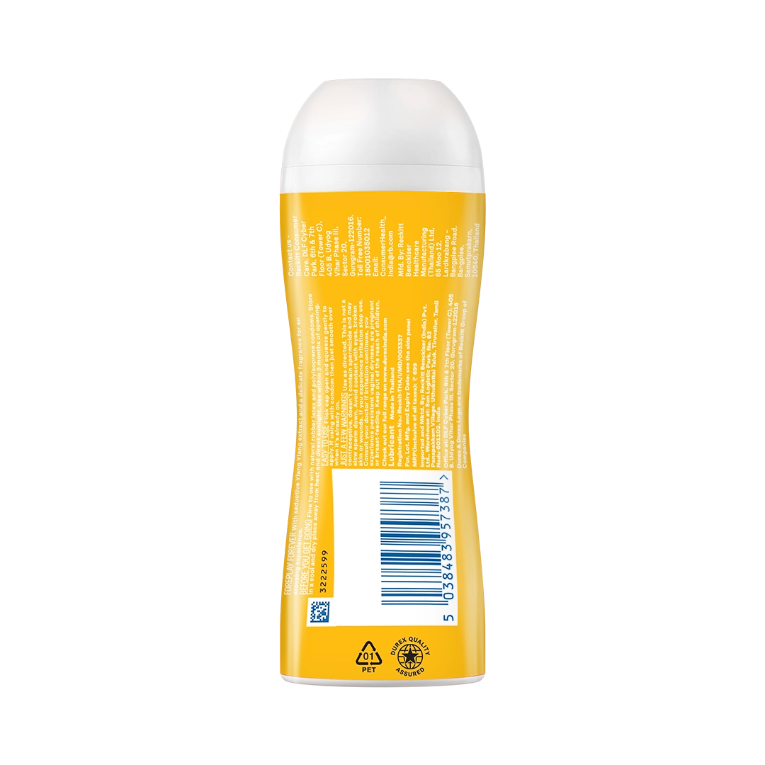 Durex Ylang Ylang Massage 2-in-1 Intimate Lubricant | Sensual Water-Based