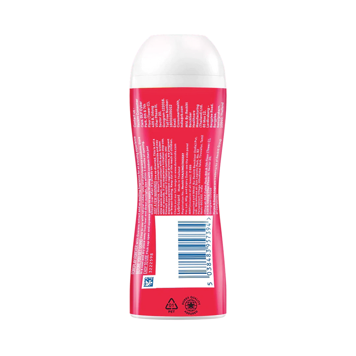 Durex Guarana Massage 2-in-1 Intimate Lubricant | Stimulating Water-Based Lube Gel For Men & Women