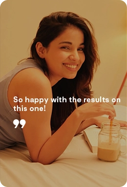 Video testimonial thumbnail