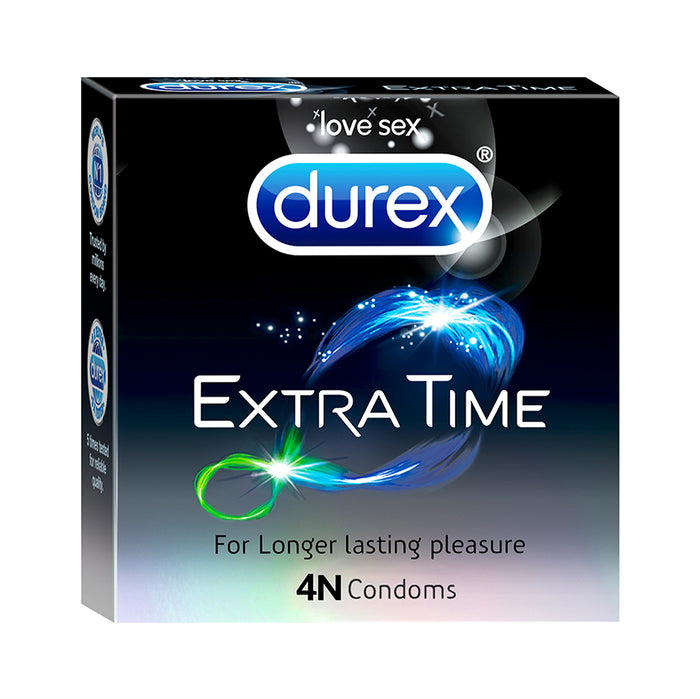Durex Extra Time - 4 condoms