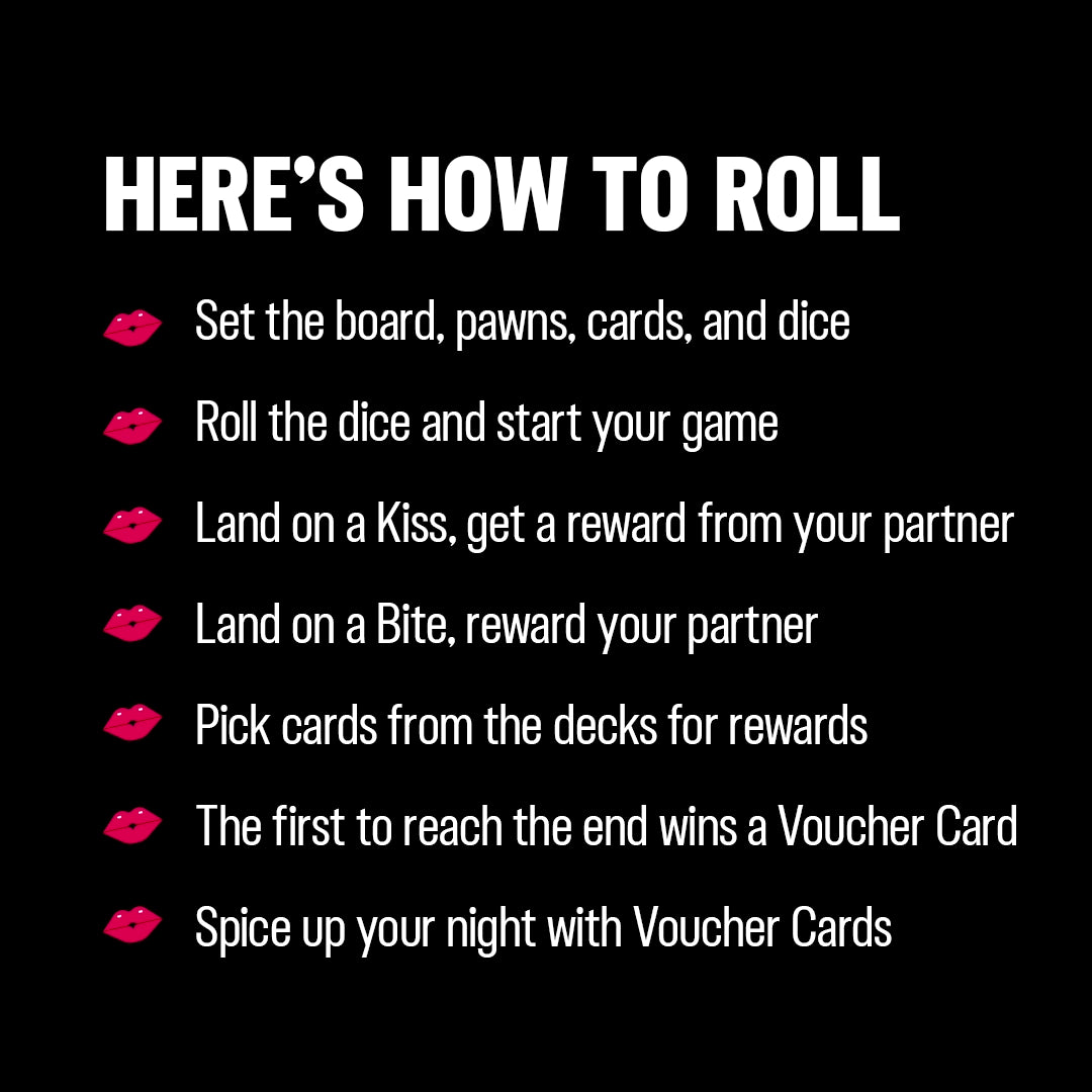 Bites & Kisses Board Game for Couples | Durex India