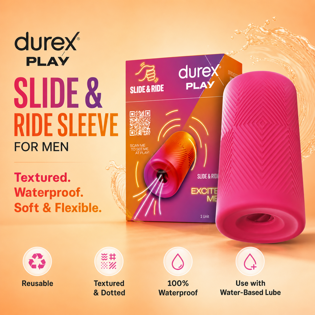 Durex Slide & Ride Sleeve for Men