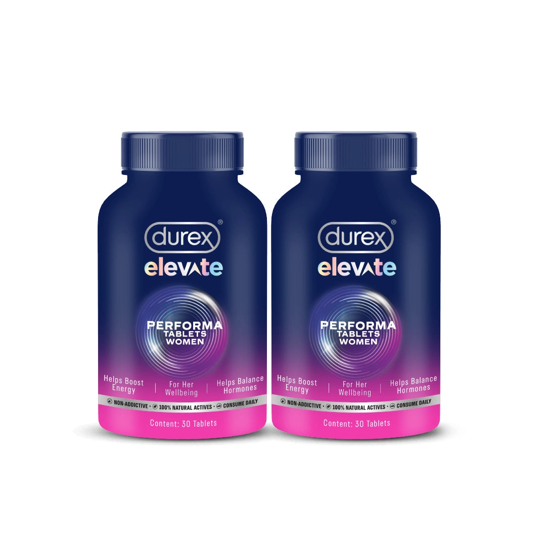 Durex Elevate Performa Tablets for Women - Pack of 2