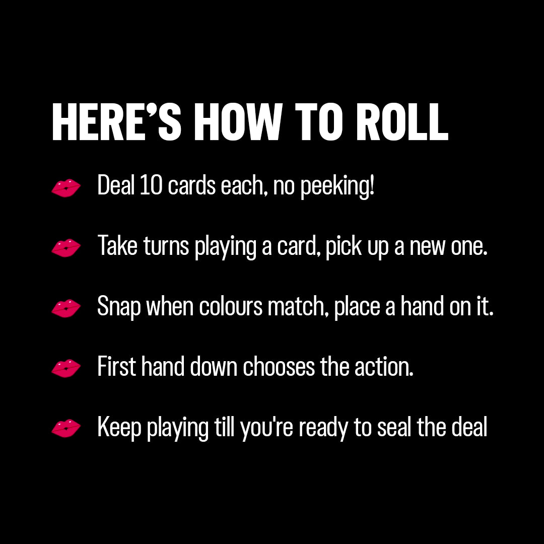 Durex Playthings O! Snap Card Game for Couples
