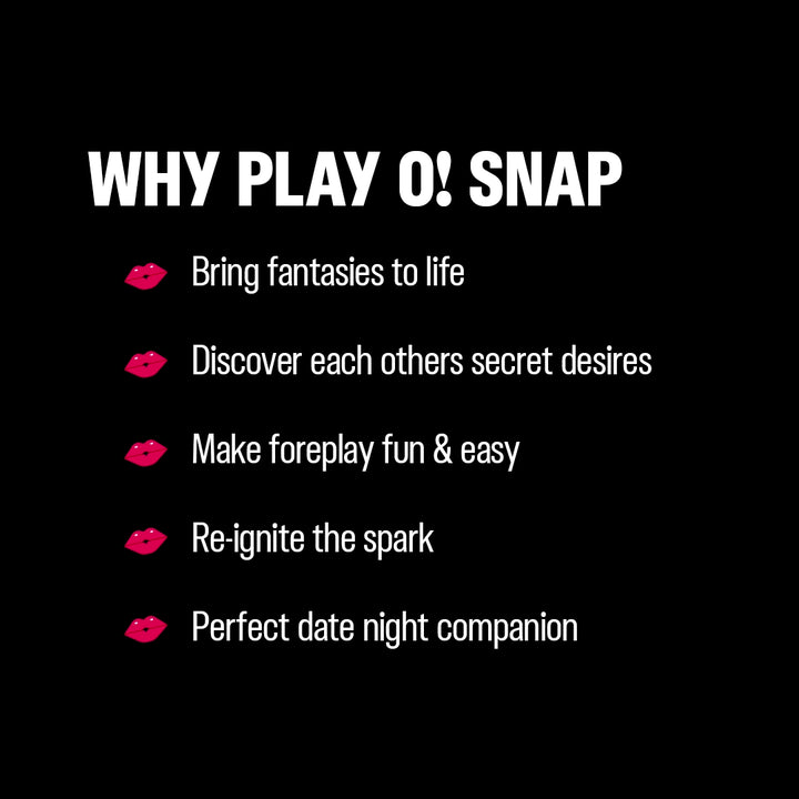 Durex Playthings O! Snap Card Game for Couples