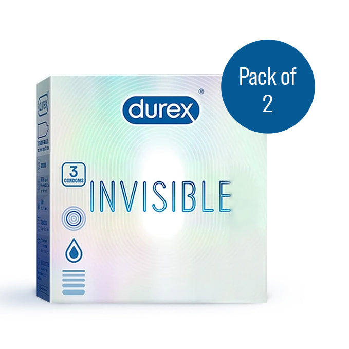 Durex Invisible - 6 Condoms