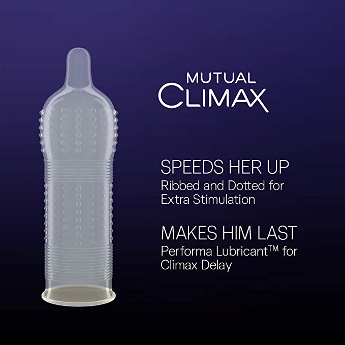 Durex Mutual Climax - 6 Condoms, 3s(Pack of 2)