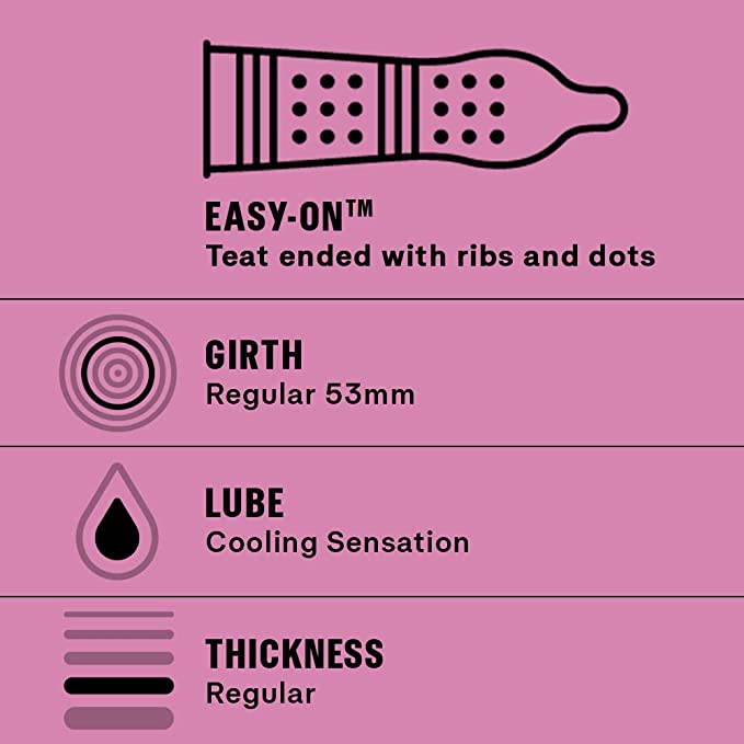 Durex Intense - 3 Condoms