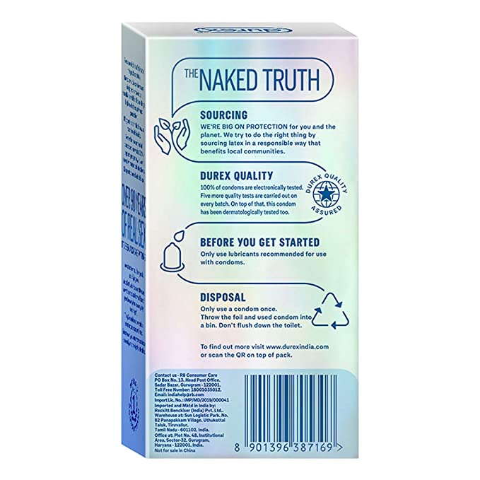 Invisible and Real Feel Skin Like Condoms Combo