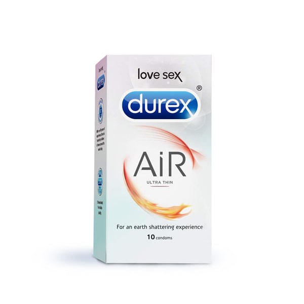 Durex Air - 10 Condoms - Durex India 