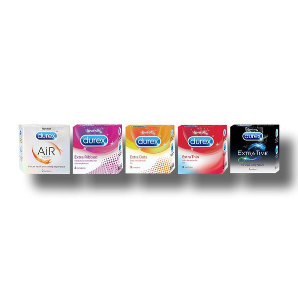 All Variation with 3s Condoms - Durex India 